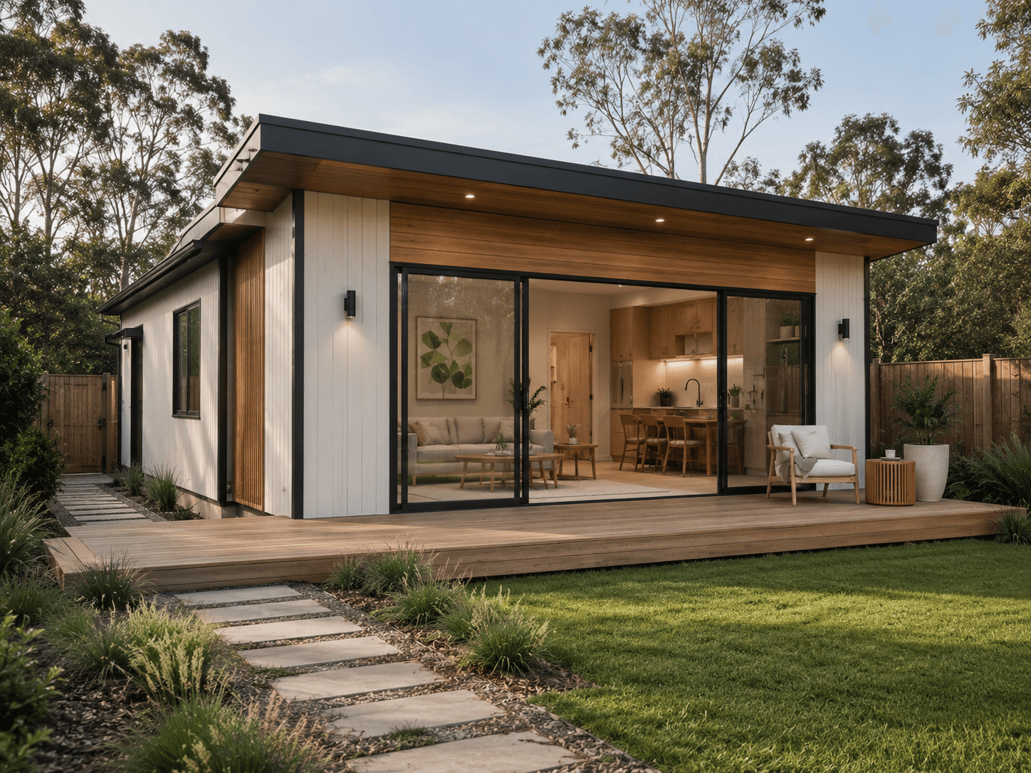 Compliant granny flat design meeting all secondary dwelling regulations